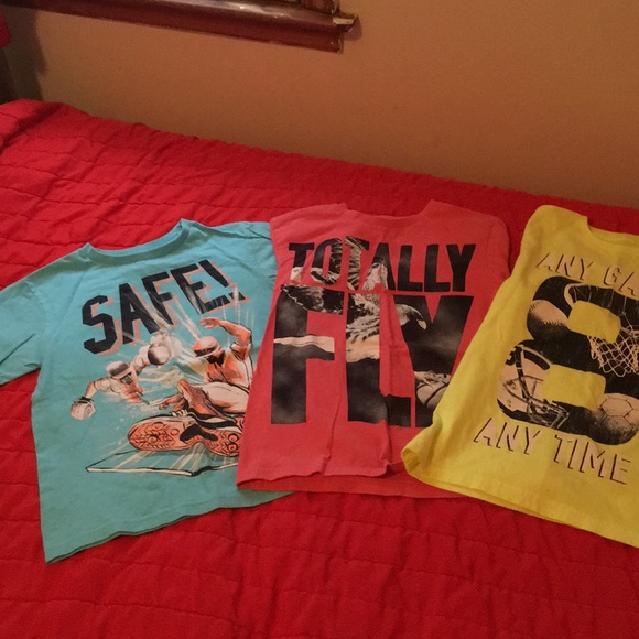 Bundle boy 7/8 shirts - Picture 2 of 5